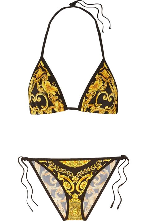 versace swimsuit bikini